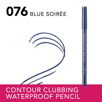 Bourjois Contour Clubbing Waterproof Eye Pencil 076 Blue Soiree