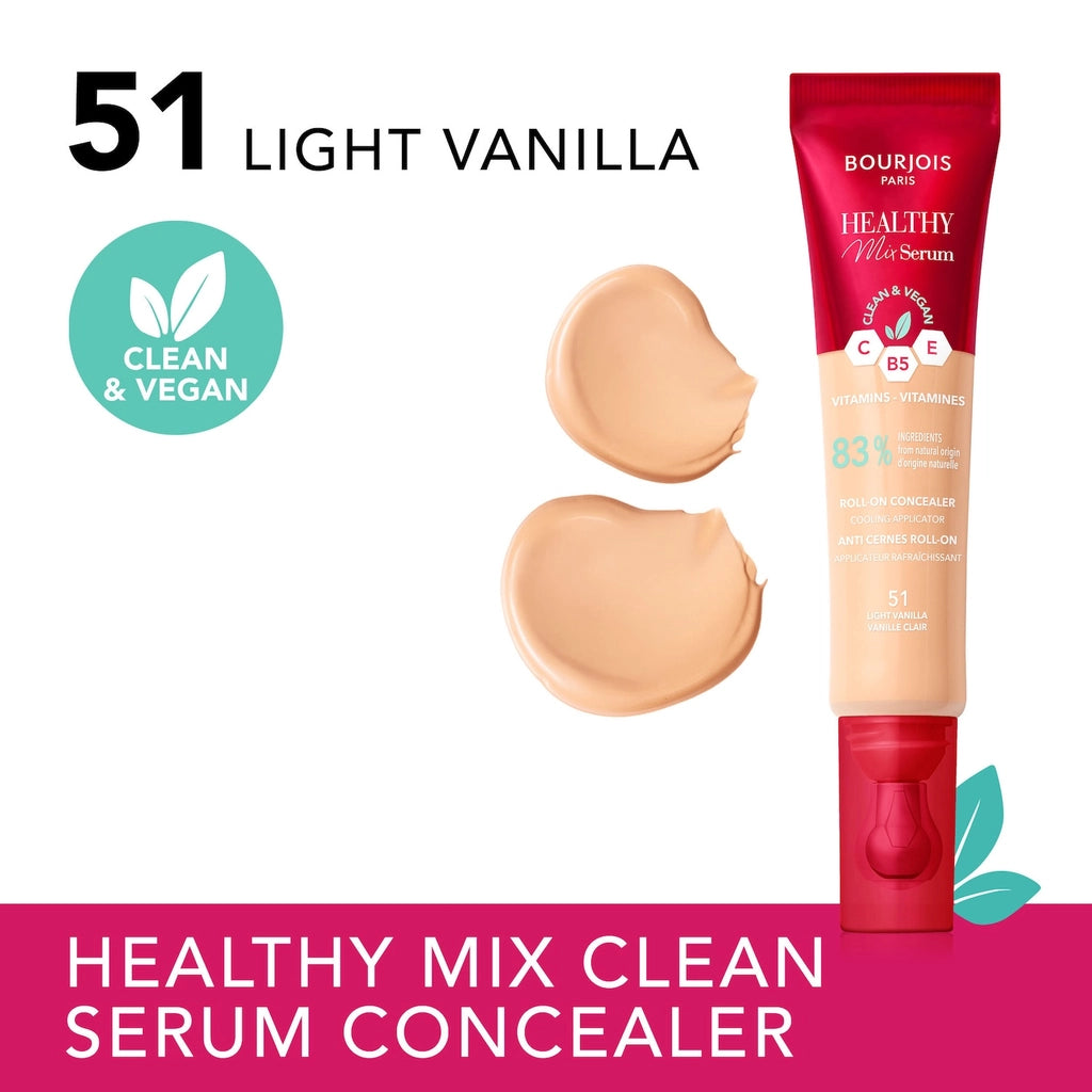 Bourjois Healthy Mix Clean Serum Concealer 51 Light Vanilla