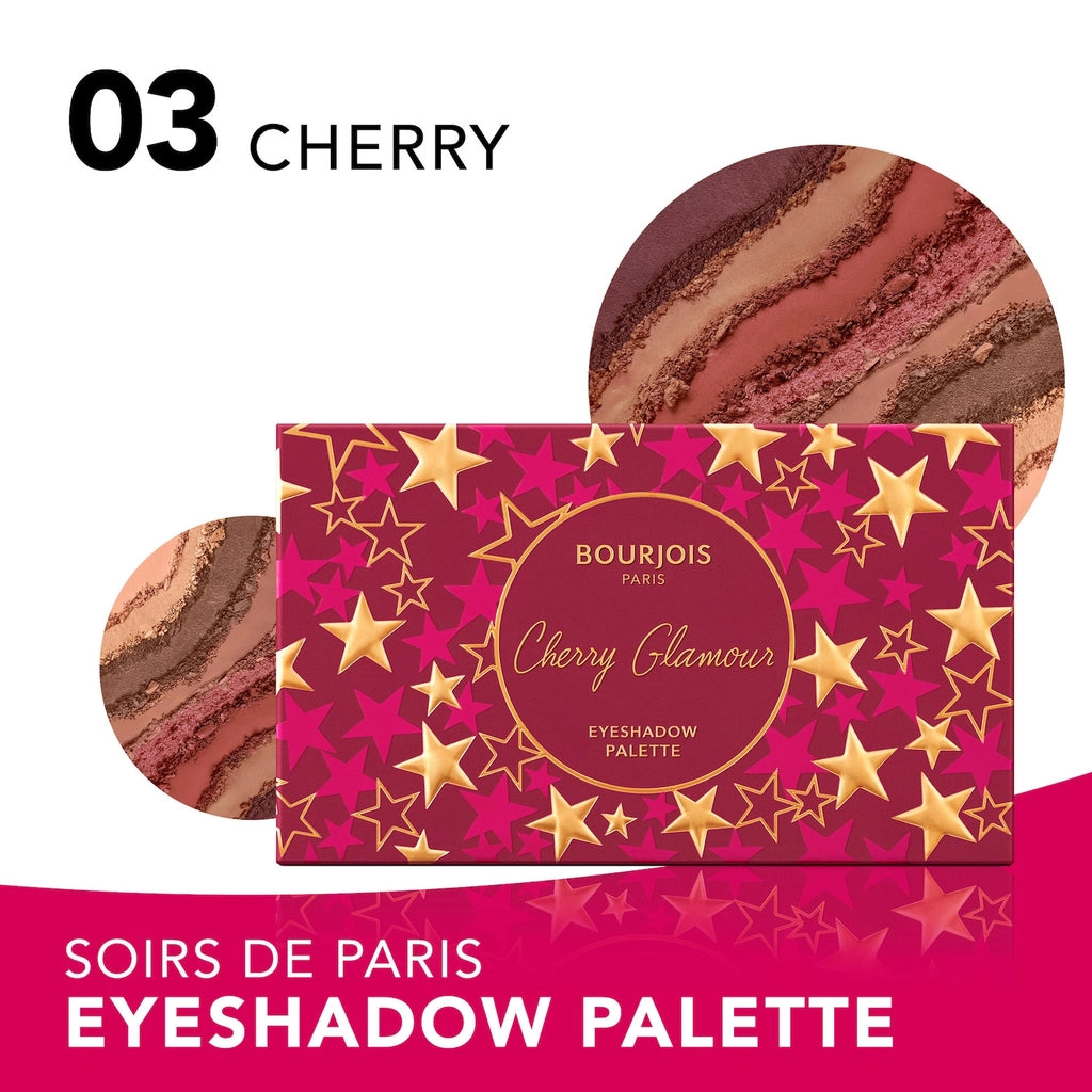 Bourjois Volume Soirs De Paris Glamor Eyeshadow Palette Cherry
