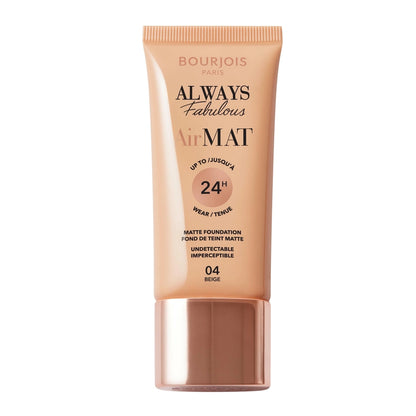 Bourjois Always Fabulous Air Matte Foundation 04 Beige