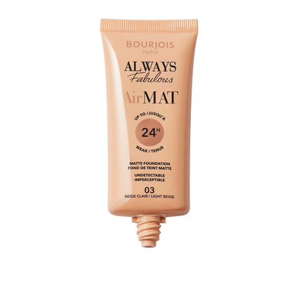 Bourjois Always Fabulous Air Matte Foundation 03 Light Beige