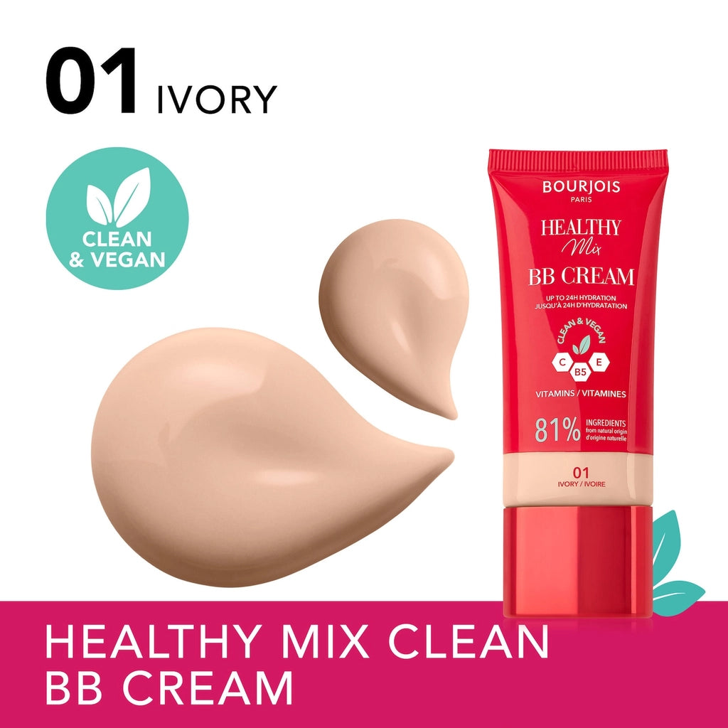 Bourjois Healthy Mix Clean BB Cream 01 Ivory