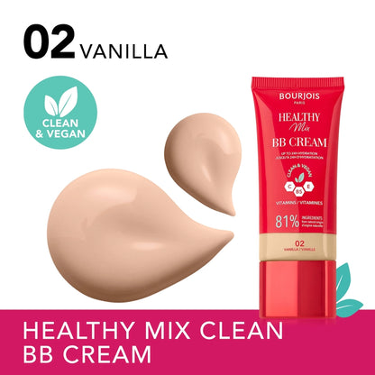 Bourjois Healthy Mix Clean BB Cream 02 Vanilla