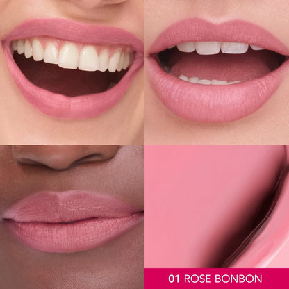Bourjois Cloud Cream Liquid Lipstick 01 Rose Bonbon