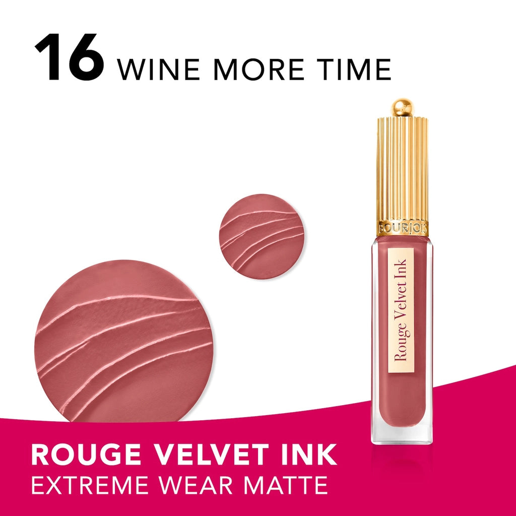 Bourjois Rouge Velvet Ink Liquid Lipstick 16 Wine More Time