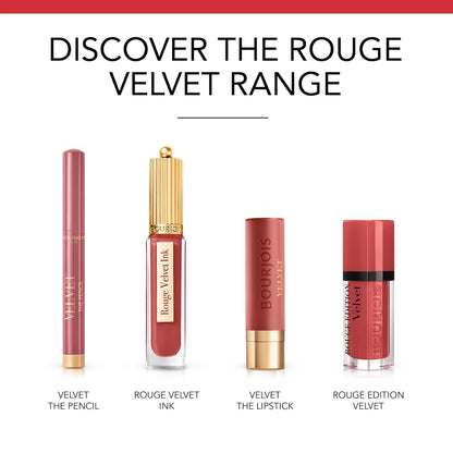 Bourjois Velvet The Pencil Pencil Lipstick 01 Nudifull
