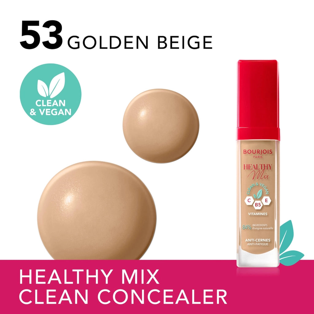 Bourjois Healthy Mix Clean Liquid Concealer 53 Golden Beige