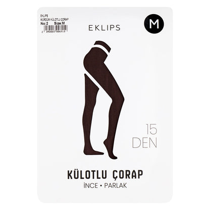 Eklips Plum Pantyhose Size L