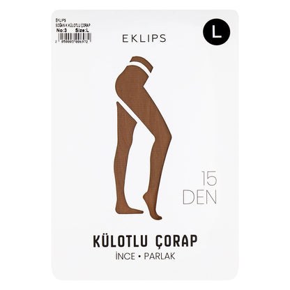 Eklips Onion Color Pantyhose Socks Size S