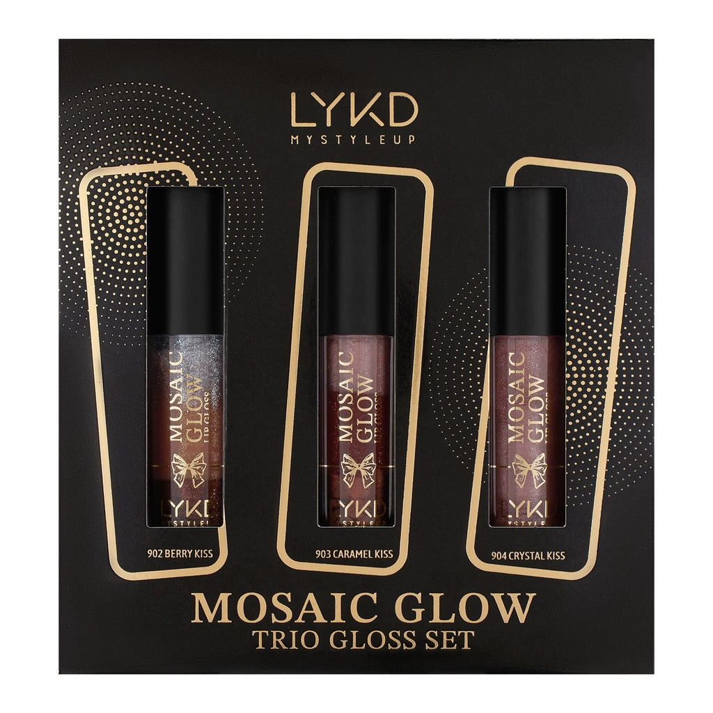 LYKD Mosaic Trio Lip Gloss Set