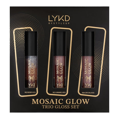 LYKD Mosaic Trio Lip Gloss Set