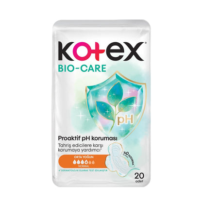 Kotex Bio-Care Quadro Normal Sanitary Pads 20pcs