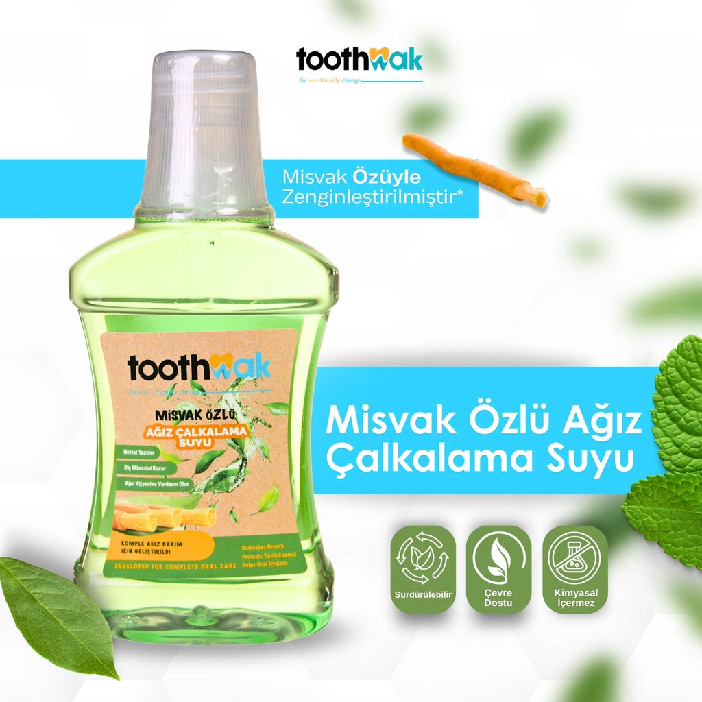 Toothwak Mouthwash with Miswak Extract 280 ml