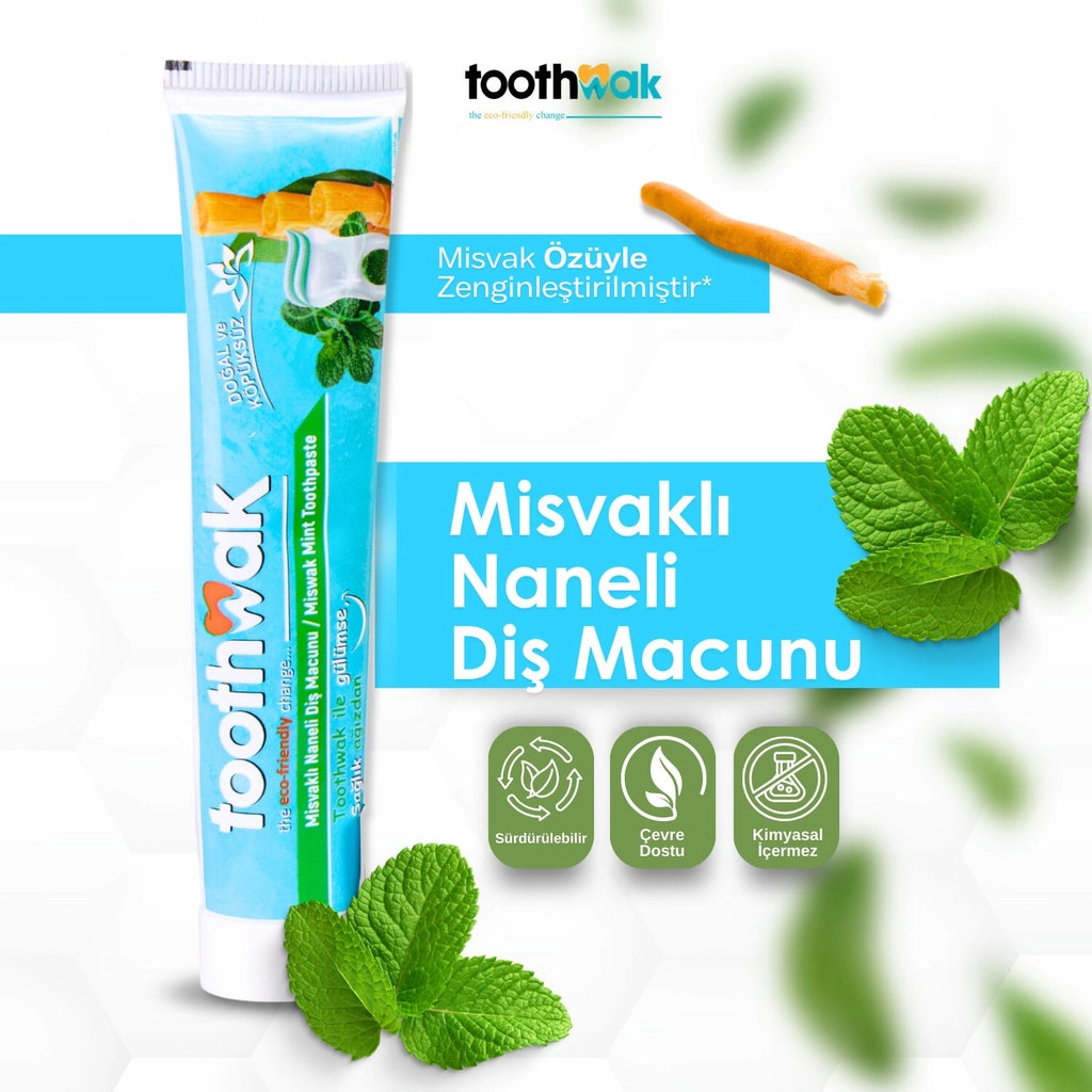 Toothwak Miswak Mint Toothpaste 75 ml
