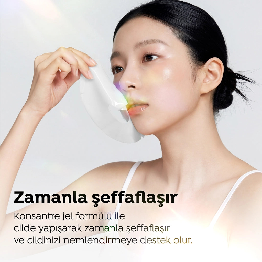 Dermal Rice Ceramide Glow Hydrogel Melting Face Mask 34 gr