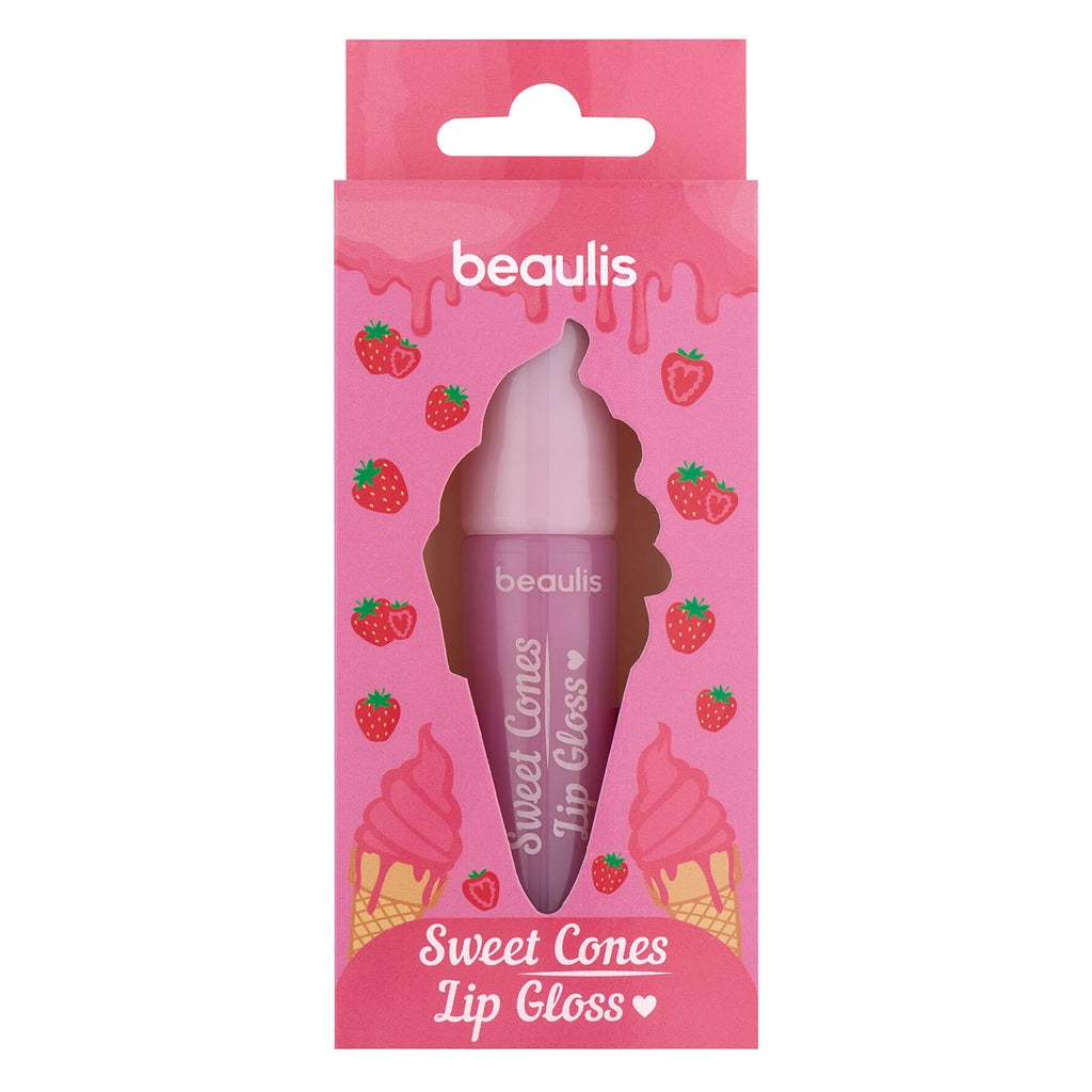 Beaulis Sweet Cones Lip Gloss 615 Strawberry Kiss