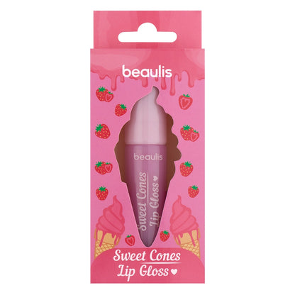 Beaulis Sweet Cones Lip Gloss 615 Strawberry Kiss
