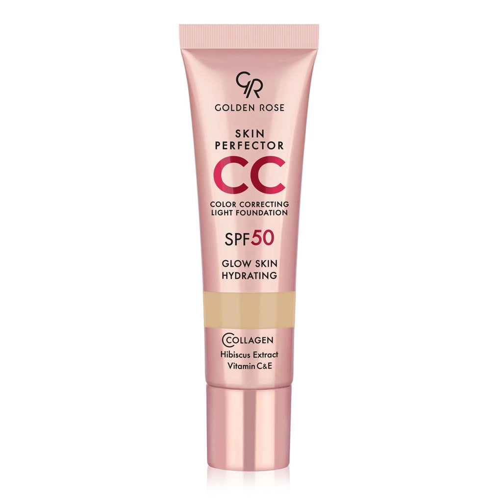Golden Rose Skin Perfect CC SPF50 Foundation 101 Beige