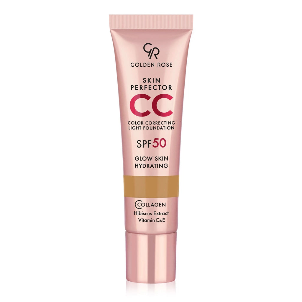 Golden Rose Skin Perfect CC SPF50 Foundation 105 Caramel