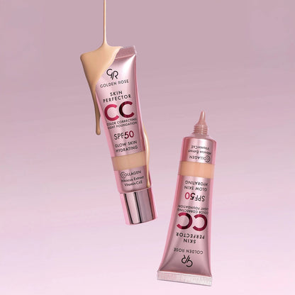 Golden Rose Skin Perfect CC SPF50 Foundation 106 Toffee