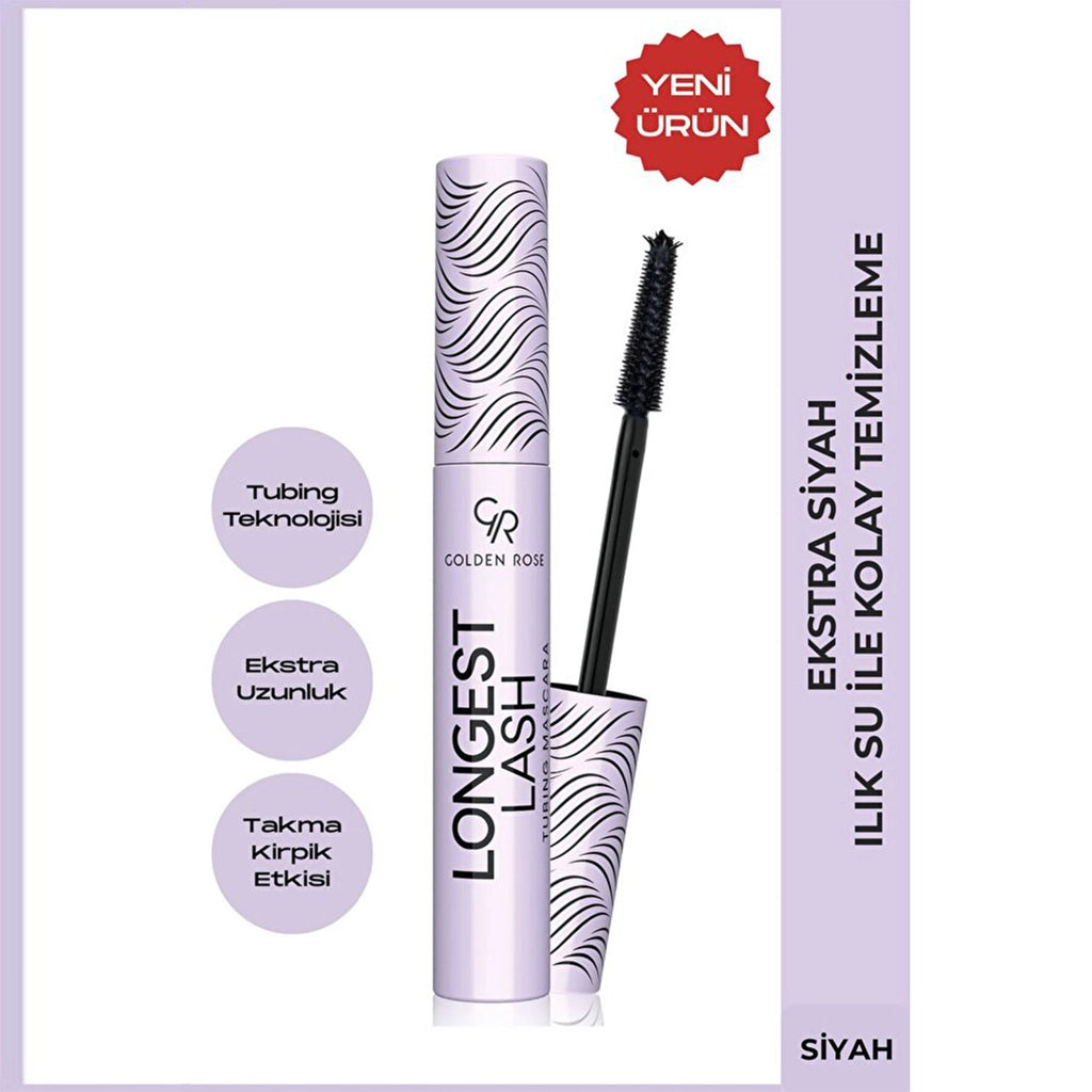 Golden Rose Longest Lash Tubing Mascara Black
