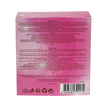 Mov Rosy Love Lip Gloss + Blush