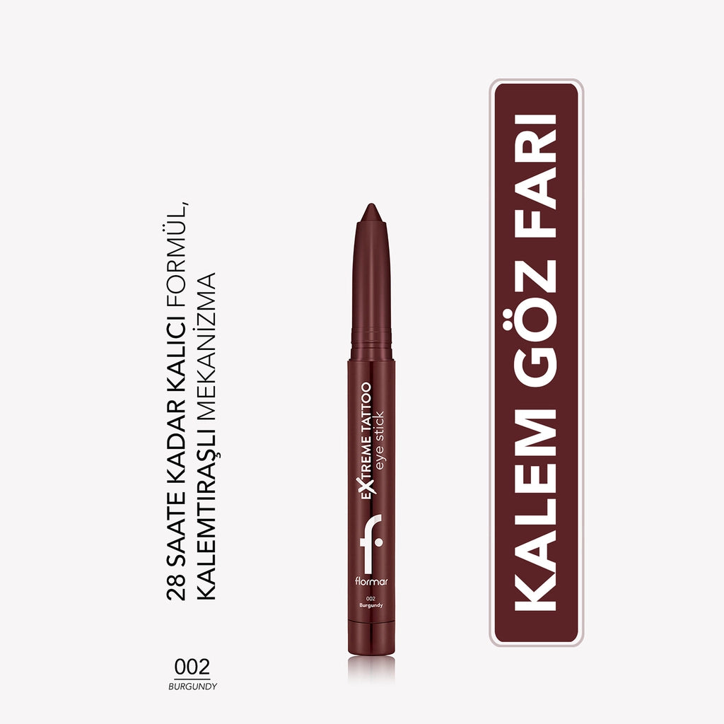 Flormar Extreme Tattoo Shimmer Lift Gel Eye Pencil 006 Navy