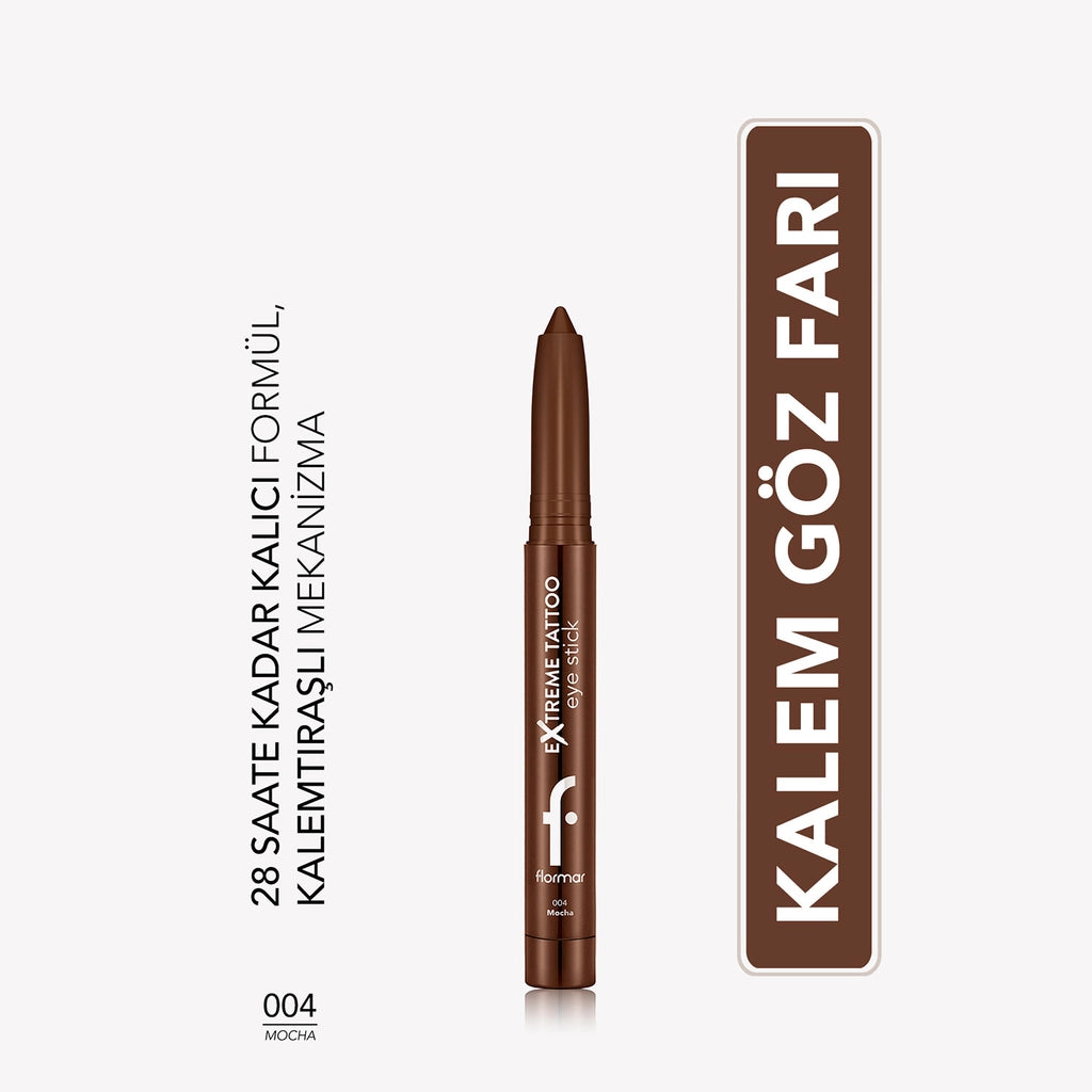 Flormar Extreme Tattoo Shimmer Lift Gel Eye Pencil 006 Navy