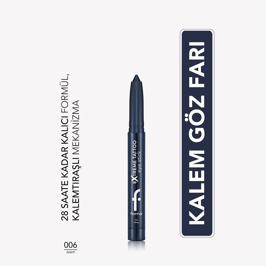Flormar Extreme Tattoo Mat Lift Gel Eye Pencil 003 Cocoa