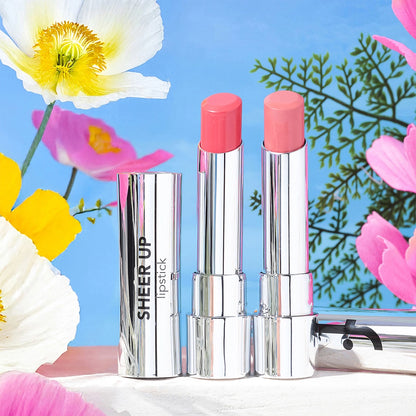 Flormar Sheer Up Glossy Finish Moisturizing Lipstick 020 Hidden Desire