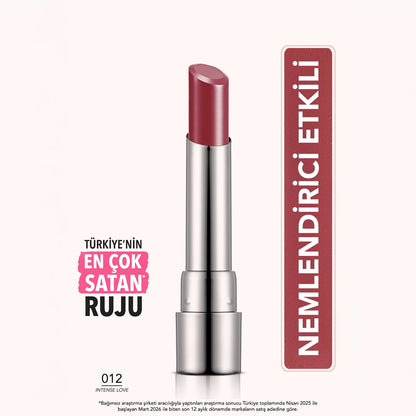 Flormar Sheer Up Glossy Finish Moisturizing Lipstick 020 Hidden Desire