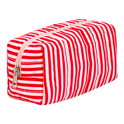 Eklips Striped Quilted Makeup Bag