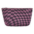 Eklips Purple Geometric Makeup Bag