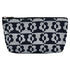 Eklips Black Floral Makeup Bag