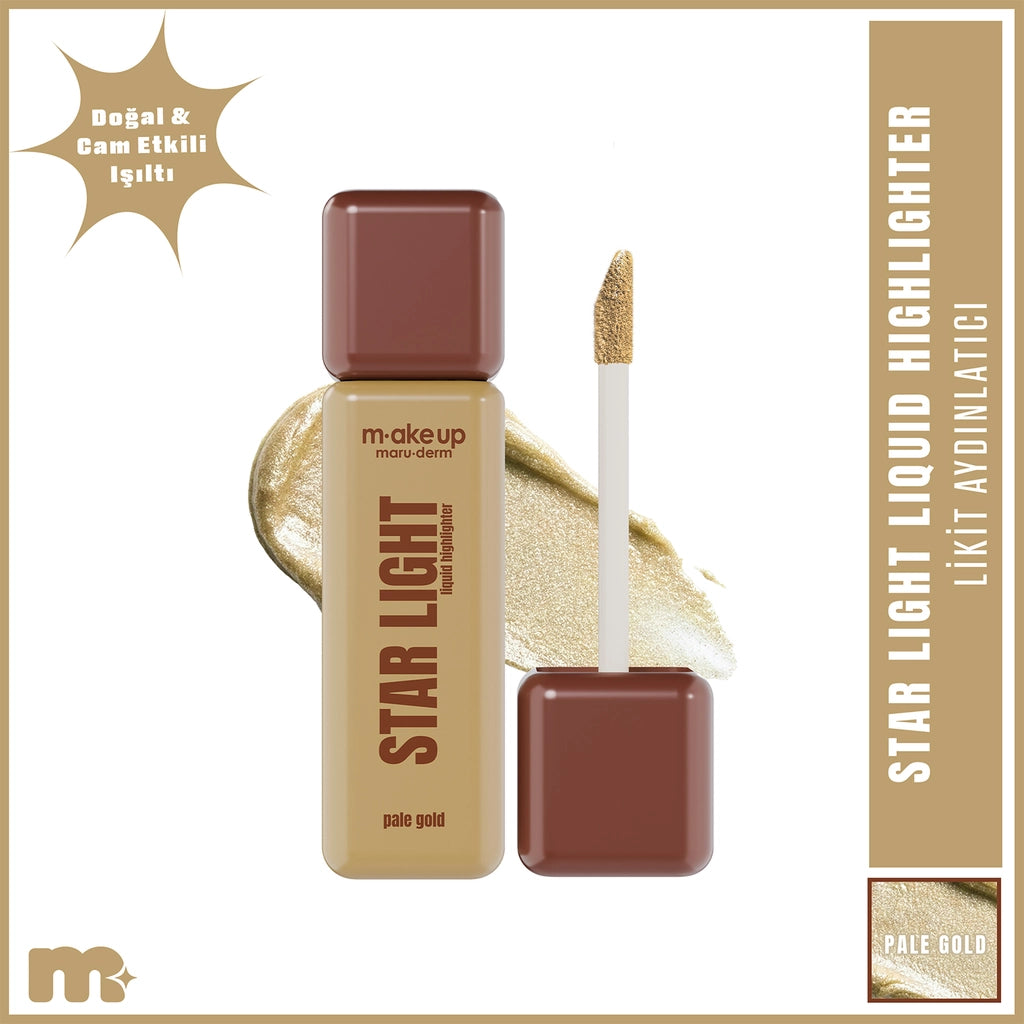 Maruderm Make Up Star Light Liquid Illuminator Rose Gold