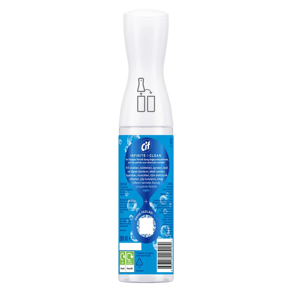 Cif Infinite Clean Cleaning Spray Lotus 280 ml