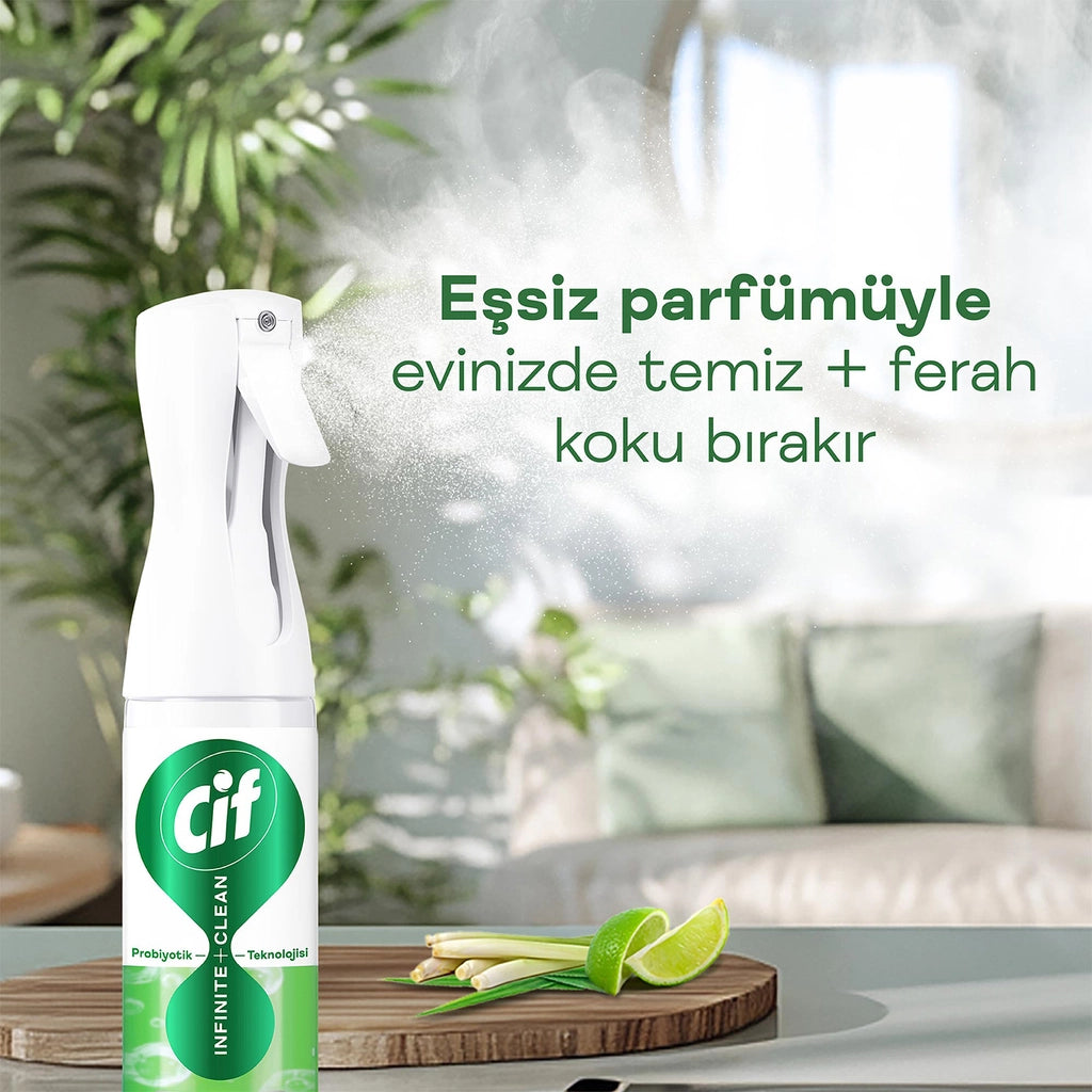 Cif Infinite Clean Cleaning Spray Lime 280 ml