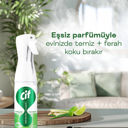 Cif Infinite Clean Cleaning Spray Lime 280 ml