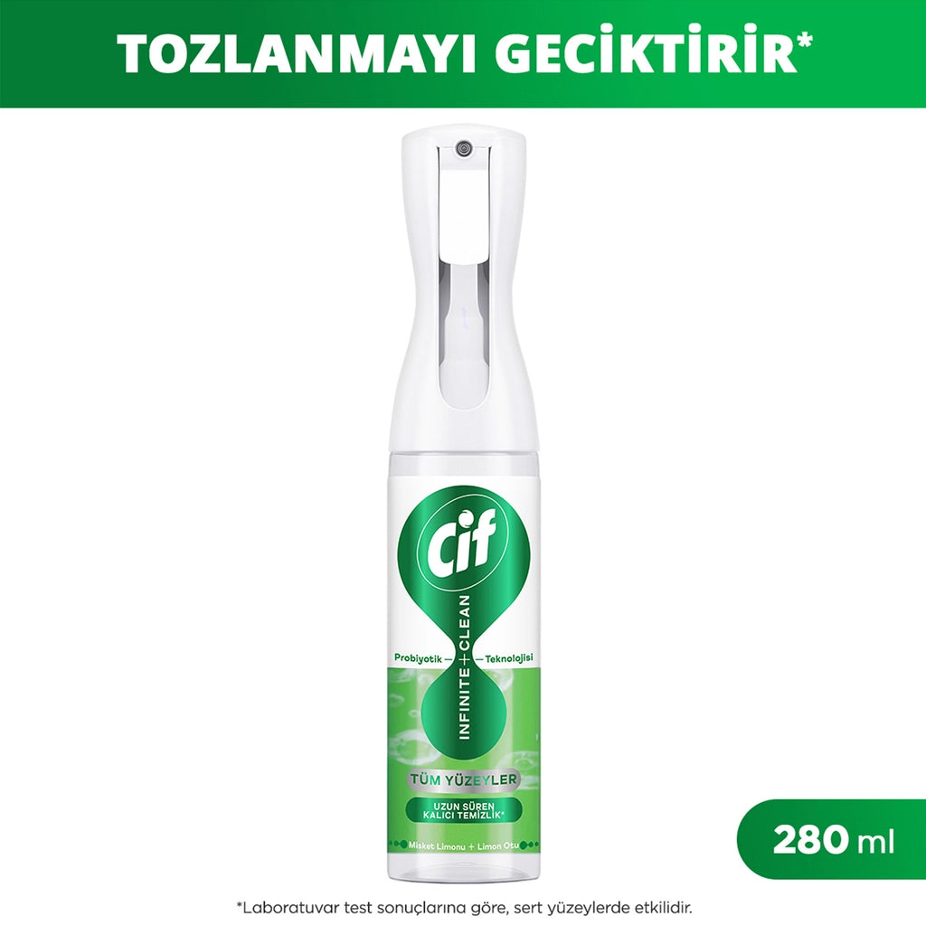 Cif Infinite Clean Cleaning Spray Lime 280 ml