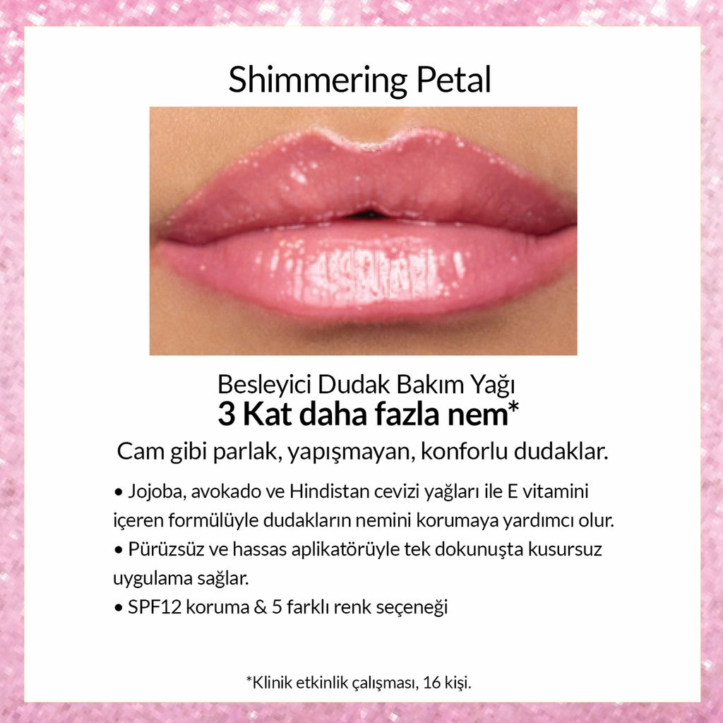 Avon Lip Oil Nourishing Lip Care Oil Shimmering Petal