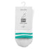 Eklips 2 Packs Striped Socks White