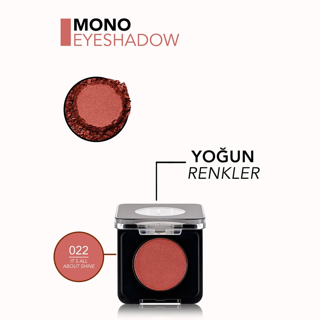 Flormar Mono High Pigment Single Pearlescent Eye Shadow 022 It&