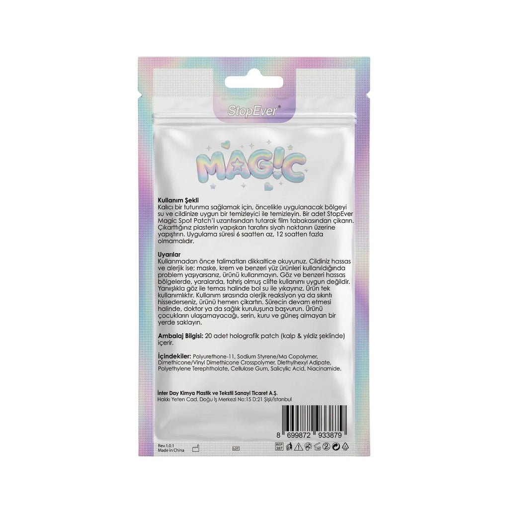 StopEver Holographic Magic Acne Patch 20pcs