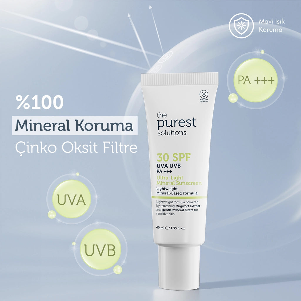 The Purest Solutions SPF30 Sunscreen Cream with Mineral Filter 40 ml