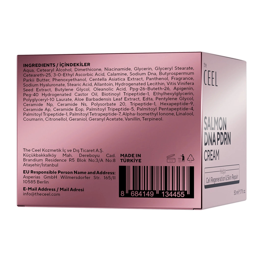 The Ceel Salmon DNA PDRN Repairing Moisturizing Face Cream 50 ml