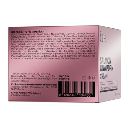 The Ceel Salmon DNA PDRN Repairing Moisturizing Face Cream 50 ml