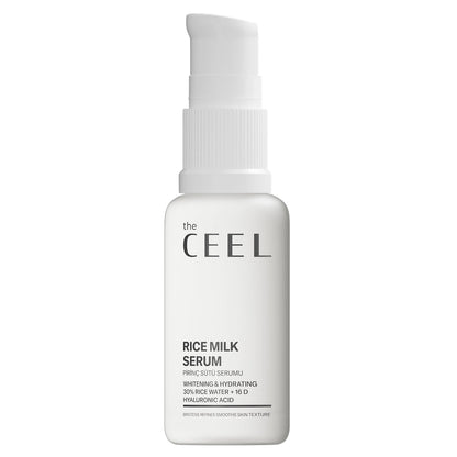 The Ceel Rice Milk Brightening and Moisturizing Anti-Blemish Skin Tone Equalizing Face Serum 30 ml