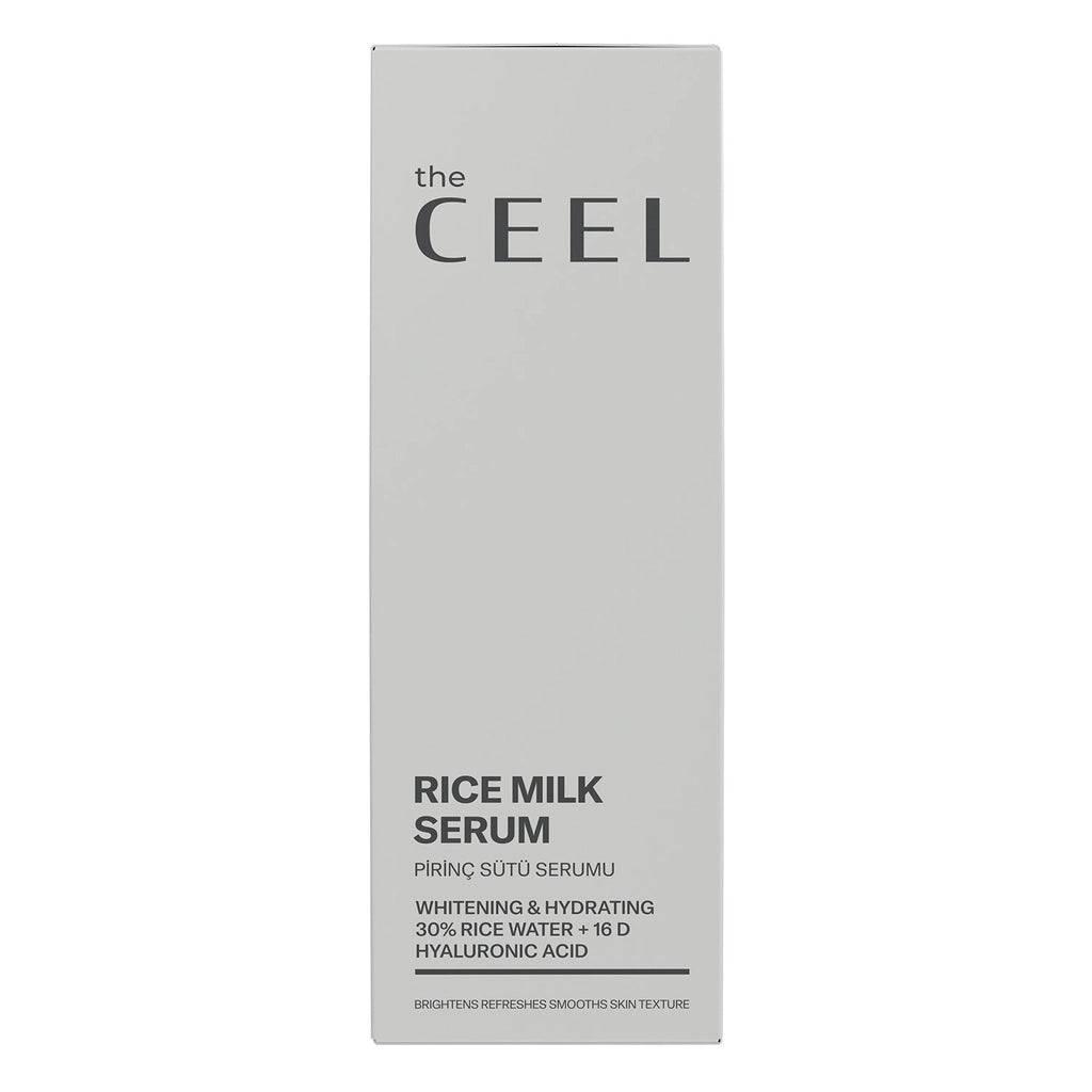 The Ceel Rice Milk Brightening and Moisturizing Anti-Blemish Skin Tone Equalizing Face Serum 30 ml
