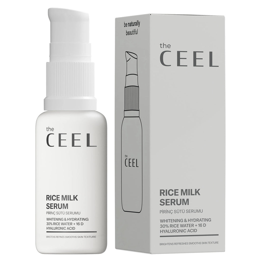 The Ceel Rice Milk Brightening and Moisturizing Anti-Blemish Skin Tone Equalizing Face Serum 30 ml