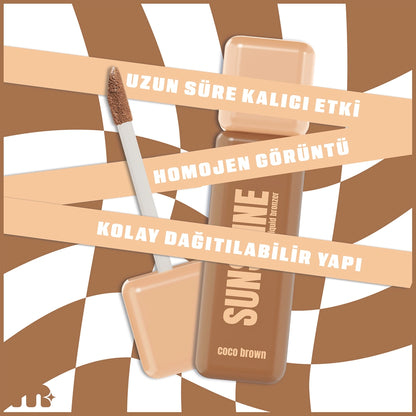 Maruderm Make Up Sunshine Liquid Bronzer Coco Brown